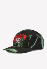 Dolce 
Gabbana Rose Print DG Baseball Cap Multicolor FH602A FSSIM HN3VR