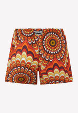 Vilebrequin Fiona 1975 Rosaces Nylon Swim Shorts