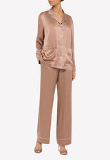 Dolce 
Gabbana Satin Pajama Pants Taupe FTB0MT FU1AU M0216