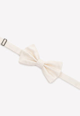 Dolce 
Gabbana Bow Tie in Silk GR053E G0U05 W0001 White