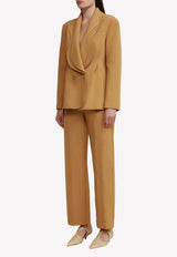 Acler Oatley Tailored Blazer Caramel