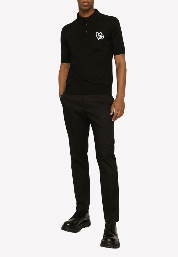 Dolce 
Gabbana DG Logo Chino Pants GVRCET FUFJR N0000 Pants