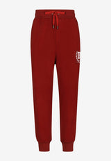 Dolce 
Gabbana Logo-Print Track Pants Red GVWZHT FU7DU R0910