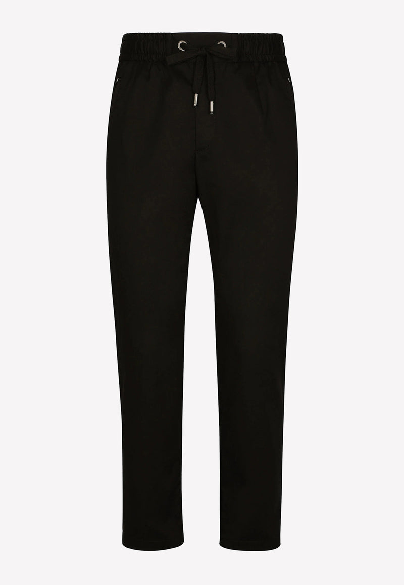 Dolce 
Gabbana Drawstring Track Pants GVZAET FUFJR N0000 Black