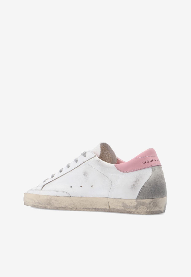 Superstar Leather Low-Top Vintage Sneakers White