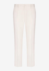 Dolce 
Gabbana Wool Tailored Pants White GWZXMT GF816 W0001