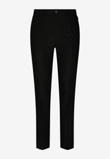 Dolce 
Gabbana Linen Tailored Pants Black GY6IET FU4LF N0000