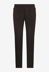 Dolce 
Gabbana Stretch Chino Pants Navy GY6IET FUFJR B0665