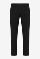 Dolce 
Gabbana Stretch Chino Pants Black GY6IET FUFJR N0000