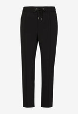 Dolce 
Gabbana Drawstring Track Pants Black GYACET FURLI N0000