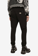 Dolce 
Gabbana Drawstring Track Pants Black GYACET FURLI N0000