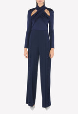 Cushnie et Ochs Stretch Column Pants 11750705 Blue