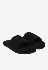 Tom Ford TF Embroidered Velvet Slippers Black J1376-TOF014N 1N001