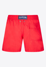 Vilebrequin Boys Jim Water-Reactive Crabs 
Shrimps Swim Shorts JIMU3D53-201 Red