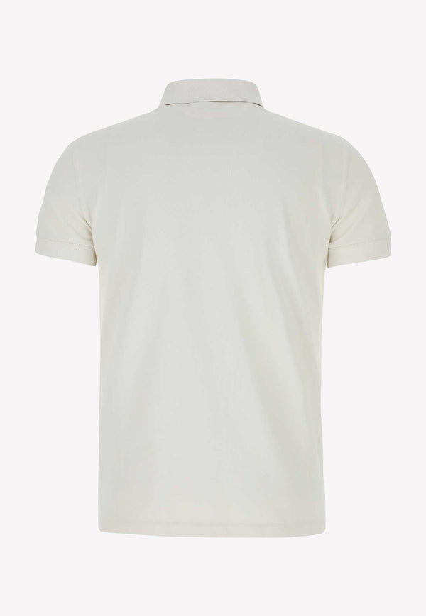 Tom Ford Short-Sleeved Polo T-shirt JPS002-JMC007S23 AW100 Gray