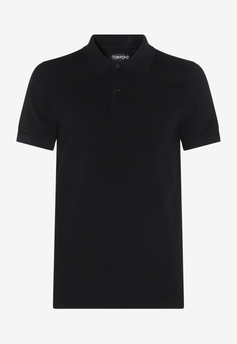 Tom Ford Classic Polo T-shirt Black JPS002-JMC007S23 LB999