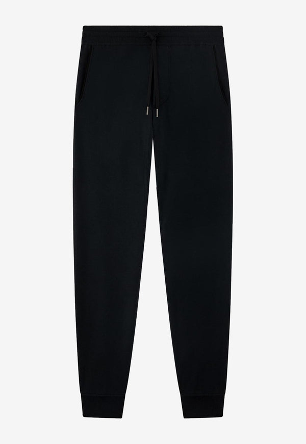 Tom Ford Track Pants in Merino Wool KAL002-YMW001S23 LB999 Black