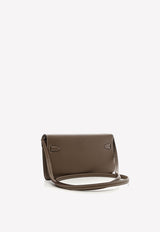 Kelly To Go Wallet in Etoupe Epsom with Palladium Hardware