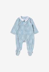 Dolce 
Gabbana Kids Baby Boys Logo Baby Grow Blue L1JO4U G7G3Y B0276