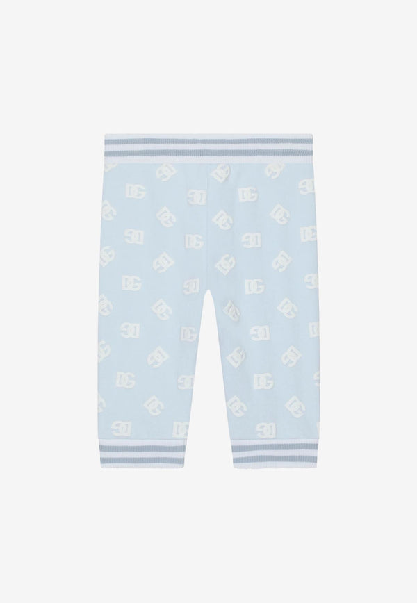 Dolce 
Gabbana Kids Baby Boys DG Logo Pants Light Blue L1JPGR G7G3U B3033