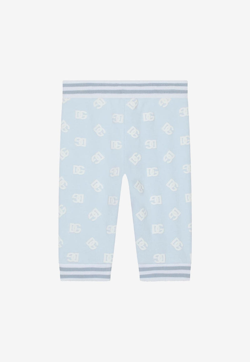 Dolce 
Gabbana Kids Baby Boys DG Logo Pants Light Blue L1JPGR G7G3U B3033