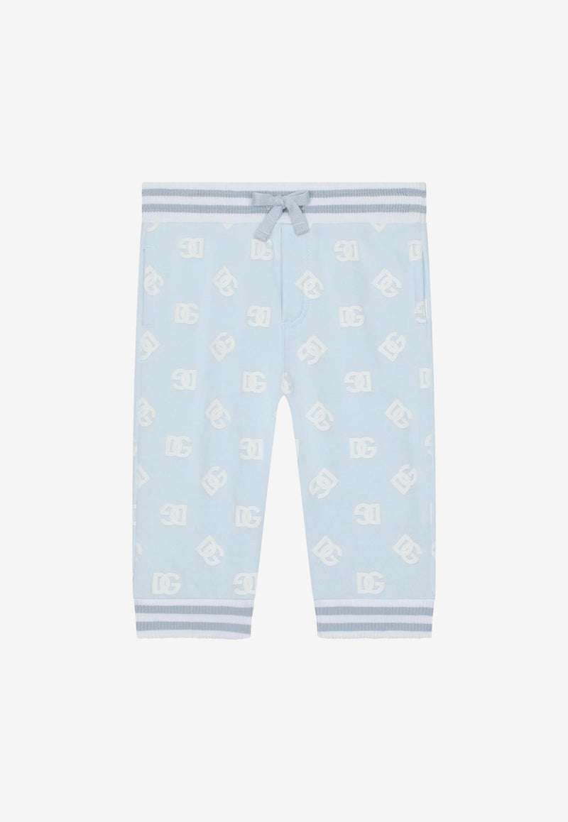 Dolce 
Gabbana Kids Baby Boys DG Logo Pants Light Blue L1JPGR G7G3U B3033