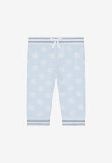 Dolce 
Gabbana Kids Baby Boys All-Over Logo Monogram Pants Blue L1JPT0 G7I4K H3VAW