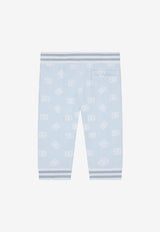 Dolce 
Gabbana Kids Baby Boys All-Over Logo Monogram Pants Blue L1JPT0 G7I4K H3VAW