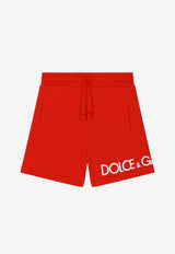 Dolce 
Gabbana Kids Baby Boys Logo-Print Shorts Red L1JQH5 G7IXP R0156