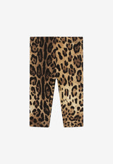 Dolce 
Gabbana Kids Baby Leopard-Print Leggings Brown L2JP8E G7G4J HX93M