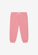 Dolce 
Gabbana Kids Baby Girls DG Embroidered Track Pants Pink L2JP8Q G7CD3 F0660