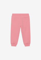 Dolce 
Gabbana Kids Baby Girls DG Embroidered Track Pants Pink L2JP8Q G7CD3 F0660