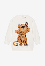 Dolce 
Gabbana Kids Babies Leopard-Print Sweatshirt White L2JW7S G7G4I HAYFF