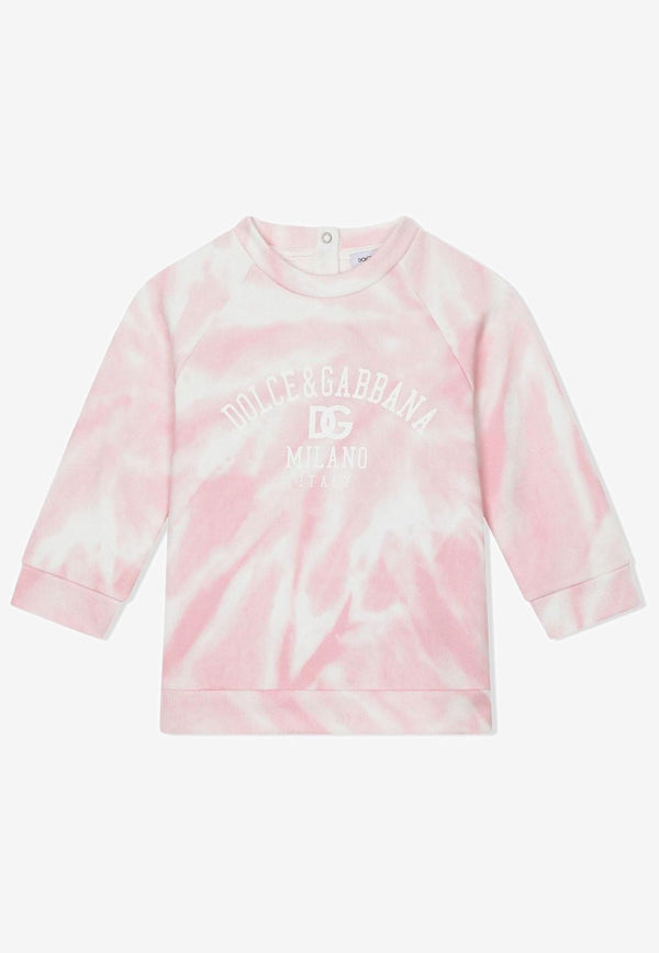 Dolce 
Gabbana Kids Baby Girls Tie-Dye Top Pink L2JW7V G7G5E HF4CK