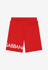 Dolce 
Gabbana Kids Girls Logo-Print Shorts Red L4JQP2 G7IXP R0156