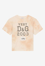 Dolce 
Gabbana Kids Boys Very DG Print T-shirt L4JTEY G7I8T M9478 Beige