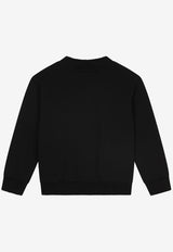 Dolce 
Gabbana Kids Boys DG Milano Sweatshirt Black L4JWDO G7E5R N0000