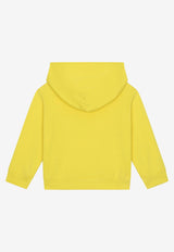 Dolce 
Gabbana Kids Boys DG Logo Hoodie L4JWFJ G7H3A A0177 Yellow