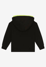 Dolce 
Gabbana Kids Boys DG Logo Hoodie L4JWHG G7H5L N0000 Black