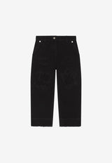 Dolce 
Gabbana Kids Girls Straight Jeans L52F66 LDB34 N0000 Black