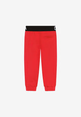 Dolce 
Gabbana Kids Girls Branded Waist Track Pants Red L5JP9G G7E3Z R0156