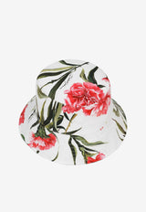 Dolce 
Gabbana Kids Girls Floral-Print Bucket Hat Multicolor LB5H25 HS5O0 HA3VL