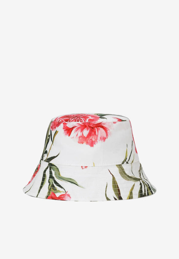 Dolce 
Gabbana Kids Girls Floral-Print Bucket Hat Multicolor LB5H25 HS5O0 HA3VL