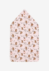 Dolce 
Gabbana Kids Baby Girls Baby Leopard Print Sleeping Bag Pink LNJAD6 G7G4M HF4HN