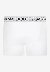 Dolce 
Gabbana Logo Waistband Boxers White M4B98J OUAIG W0800