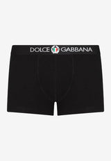 Dolce 
Gabbana Logo Waistband Boxers Black M4C03J FUECG N0000