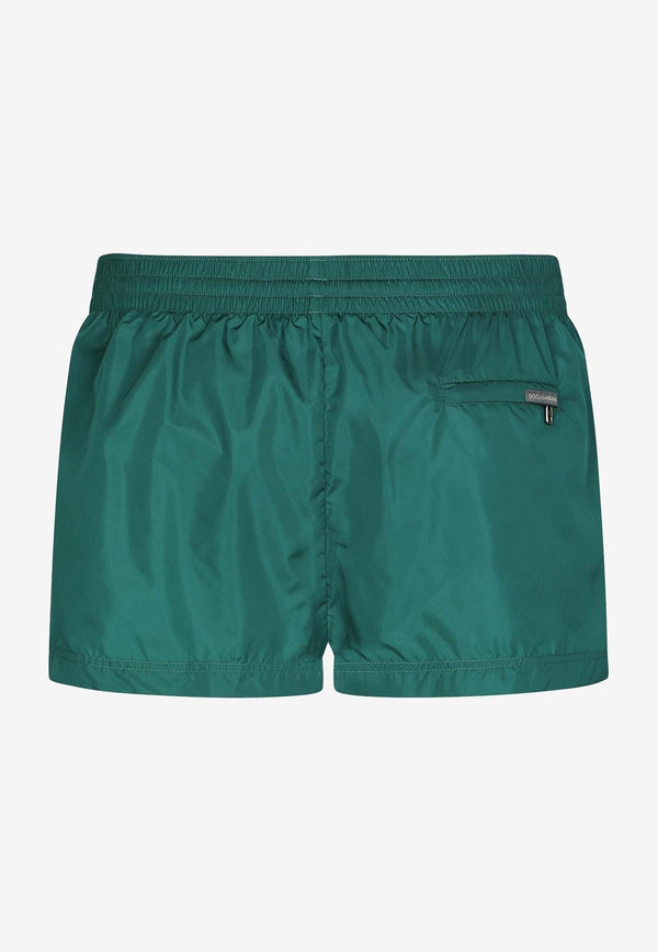 Dolce 
Gabbana Logo Bands Swim Shorts Green M4C32T FUMQG N0869