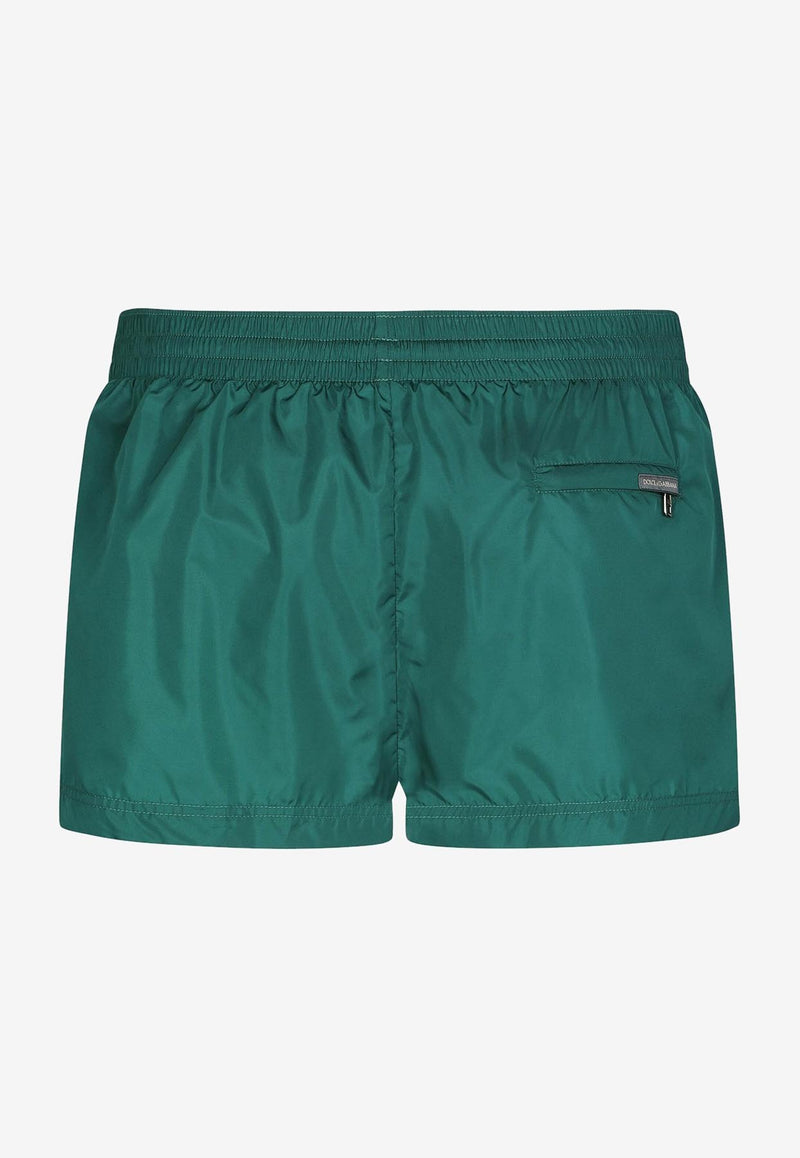 Dolce 
Gabbana Logo Bands Swim Shorts Green M4C32T FUMQG N0869