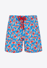 Vilebrequin Mahina Packable Crabs 
Shrimps Swim Shorts MAHU3J53-367 Multicolor