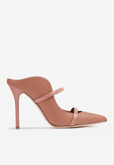 Malone Souliers Maureen 100 Mules in Nappa Leather MAUREEN 100-178 NUDE/BLUSH